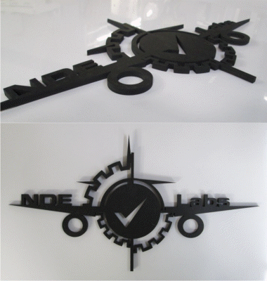 WATERJET CUT LOGO